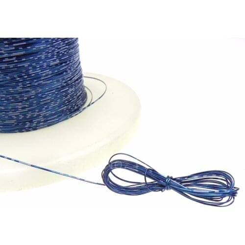 10 meters/lot) Micro Coaxial Cable bule with white lot color 10 meters long 2core Micro cable