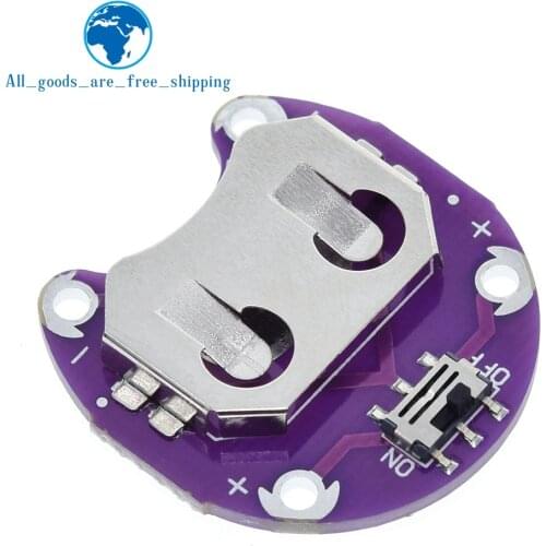 LilyPad Coin Cell Battery Holder CR2032 Battery Mount Module for arduino DIY KIT