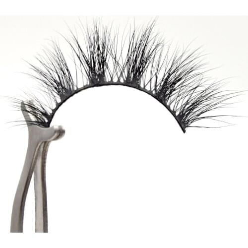 Visofree Mink Lashes Lightweight Criss-crossed Natural False Eyelashes Handmade 3D Mink Eyelashes Cruelty-free Lashes Makeup E13