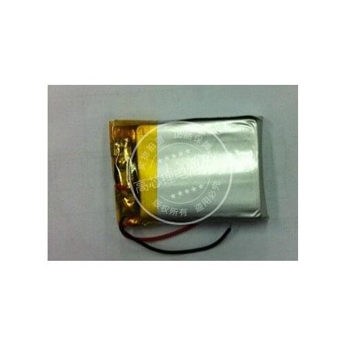New Hot 3.7V polymer lithium battery 503742 053742 MP3 MP4 DIY audio recording pen 650MAH Rechargeable Li-ion Cell