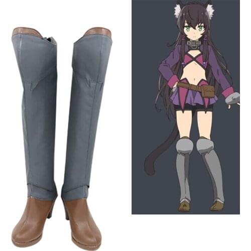 New how Not to Summon a Demon Lord Shera L Greenwood Cosplay Boots Anime Shoes Custom Made