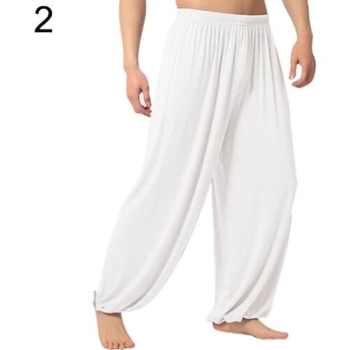 Unisex Casual Sport Jogger Baggy Trouser Jumpsuit Harem Yoga Pants Bottom Slacks