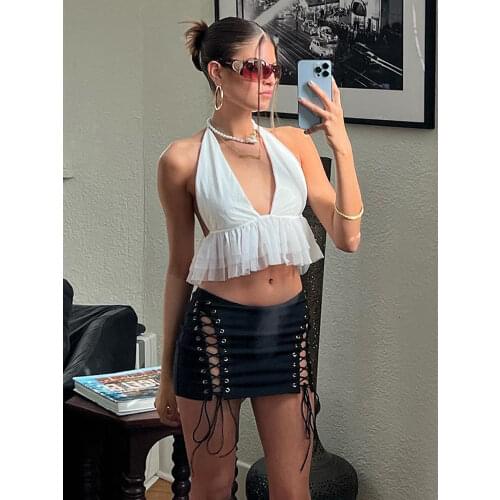 REDMARY Women's Cropped Tank Tops