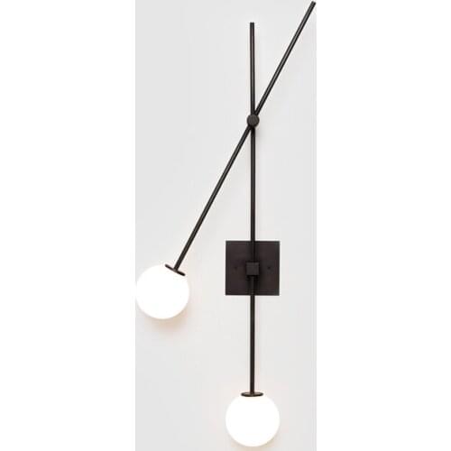 Modern luminaria led iron aisle living room bedroom monkey lamp home deco