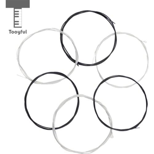 Tooyful 6 Pieces Guitar Replacement Strings Set Classical Guitar Strings Parts C103
