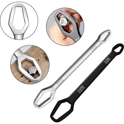 8-22mm Universal Torx Wrench Double-head Ratchet Spanner Self-tightening Torx Wrench For Bicycle Motorcycle Car Repair Hand Tool