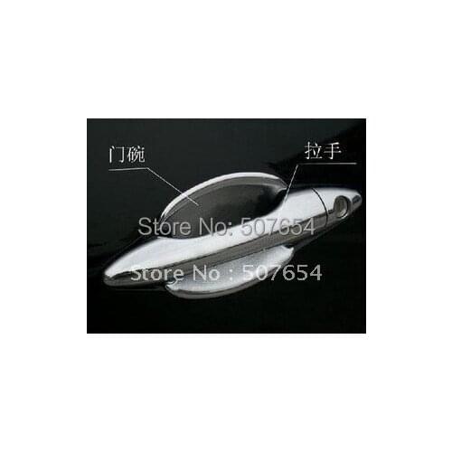 Higher star 8PCS car Door Handle decoration Cover+ 4PCS Handle Bowl for KIA K2/Rio 2010-2014