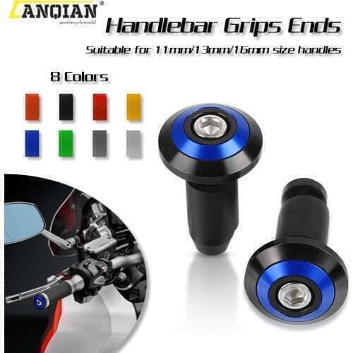 For BMW R1150GS R1200GS R1250GS ADV LC R 1150 1200 GS 7/8'' Motorcycle Accessories CNC Handlebar Cap Handle Bar Grip Ends Plugs