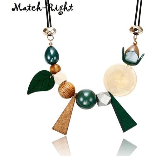 Match-Right Necklaces & Pendants Women/Statement/Big/Beads/Vintage/Lady/Choker Necklace Women Jewelry/Pendant Necklace NR069