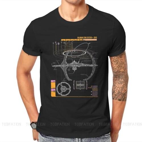Star Trek Trekkers TOS Space Film TShirt for Men Deep Space Nine Humor Summer Sweatshirts T Shirt High Quality New Design Fluffy