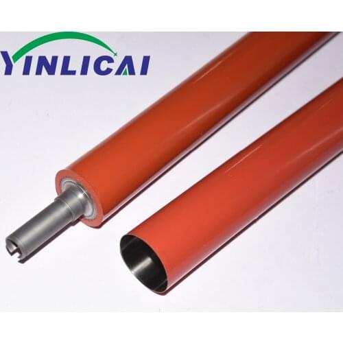 1set Fuser Film Belt Sleeve And Lower Fuser Pressure Roller for Konica Minolta Bizhub C554 C654 C754 C554e C654e C754e