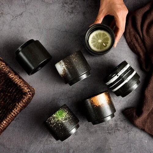 200ml Japanese Sushi Cuisine Commercial Teacup Retro Small Household Teacup Water Cup Mugs