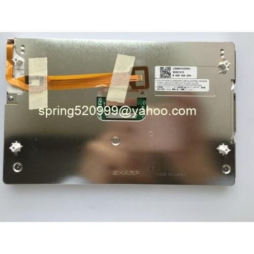 Original new 8inch LCD display LQ080Y5DW01 screen for Mercedes-Benz S Series (10-11) Car GPS navigation Monitors