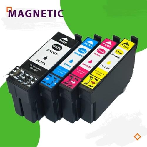 T702 Compatible for Epson 702XL ink cartridge 702 XL T702 ink cartridge for EPSON WorkForce Pro WF-3720 WF-3725 DWF printer