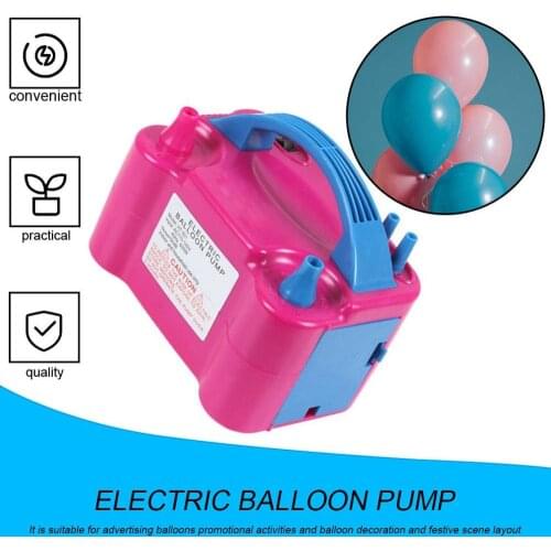Electric Balloon Pump 220V Air Blower Ballons Party Decoration Pump for Balloons Portable Baloon Machine Not Helium EU/US plug
