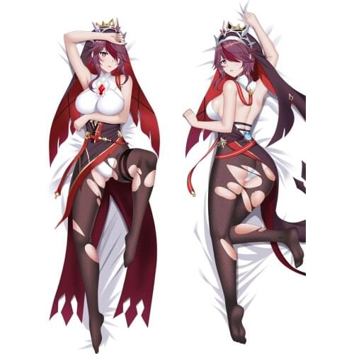 Game Genshin Impact Rosaria Cosplay Dakimakura Pillow Case Hugging Body