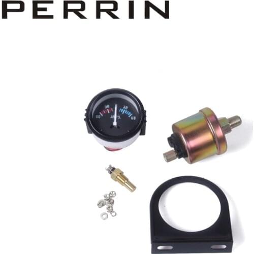 Free shipping AMP meter gauge 2" 52mm 60-0-60 AMP Meter 12 Volt boat truck atv AMP gauge Ammeter Car meter