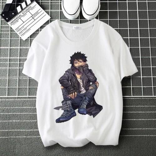 My Hero Academia Bakugo Katsuki Design Print Cool T-Shirt Round Neck Short Sleeve Modal Unisex T shirt