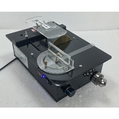 Mini Sauce Saw Micro Squares Sawing DIY Sawmill Trimmer Sawing Machine Model Saw Multi-Function Free Shipping