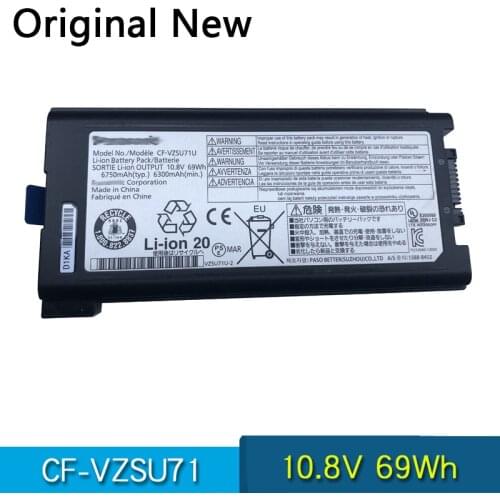NEW Original CF-VZSU71R CF-VZSU72R CF-VZSU72U VZSU71U-1 Laptop Battery For Panasonic Toughbook CF-30 CF-31 CF-53 10.8V 69Wh