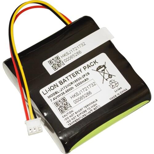 Hixon New 7.4V 4400mAh Replacement Battery for BRAVEN 850 Speaker-UL UN Certified