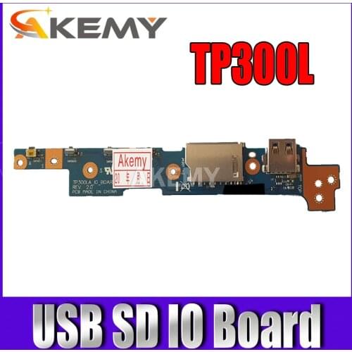 Power Button USB SD IO Board For Asus Q302LA TP300LA TP300LD TP300L 60NB05Y0-IO1070