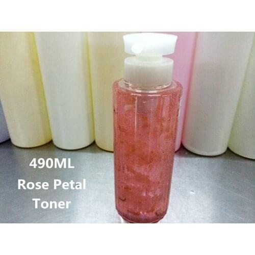 Rose Petal Essence Water Toner Moisturizing Toner Shrink Pores Oil Control 490ml