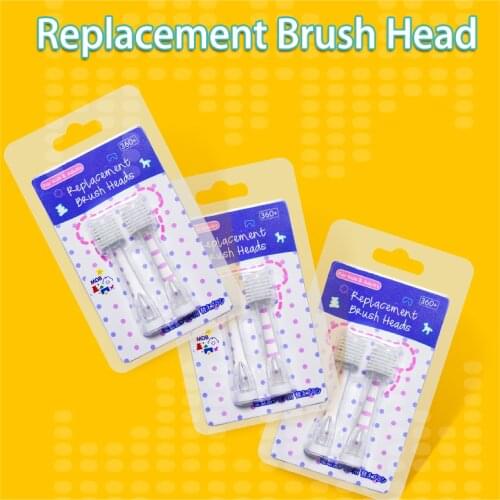 Replacement Brush Head 360-Degree Brush Head Removable Changeable Compatible Electric Toothbrush Head