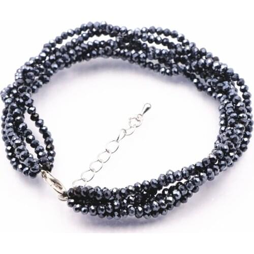 Bohemian Charming Crystal Beads Bracelet for Women Multilayer Glass Seed Beaded Bracelets Bangle Wrist Chain Gift Jewelry A747