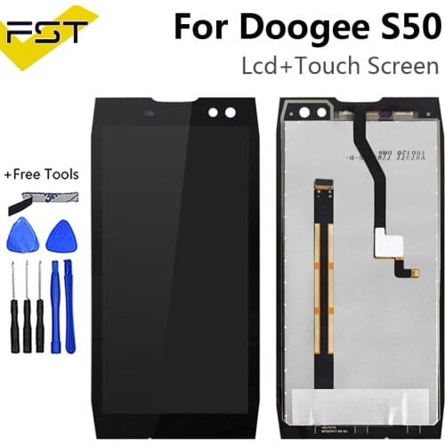 For Doogee S50 LCD Display+Touch Screen For Doogee S50 100% Tested Screen Digitizer Assembly Replacement Sensor