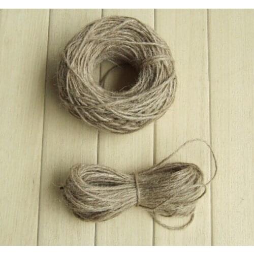 500meter 1mm Natural Jute Twine Cord DIY/Decorative Handmade Accessory, Hemp Jute Rope For Papercrafting