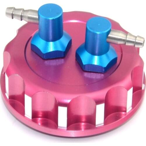 Aluminum Alloy Oilcan Cover Gasoline Tank Box Lid Oil Drum Cap Shell Top Adapter Filter for RC Aircraft Fixed Wing