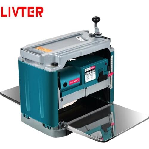 Free Shipping LIVTER Portable Competitive Bench Wood Woodworking Machine Planer Thicknesser with High Quality