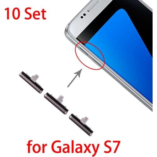 For Samsung Galaxy S7 / S6 10 Set Power on volume Side Keys for Samsung Galaxy S7 / S6