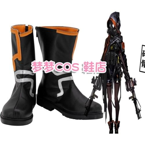Anime Arknights Skull Shatterer Cosplay Shoes Boots Halloween Carnival Cosplay Costume Accessories Customized