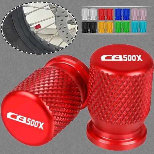 CB500X 2017 2018 2019 2020 2021 Motorcycle Tire Valve Air Port Stem Cover Cap Plug CNC Aluminum For Honda CB500X CB 500X CB500 X