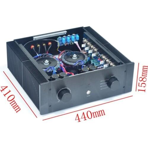 KA800 HiFi high power 50W*2dual channel Gold sealed amplifier