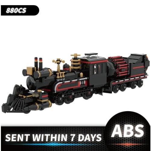 MOC Movie Back to the Future 'Jules Verne' Time Train Building Blocks Bricks Toys Educational Gifts For Kids Children