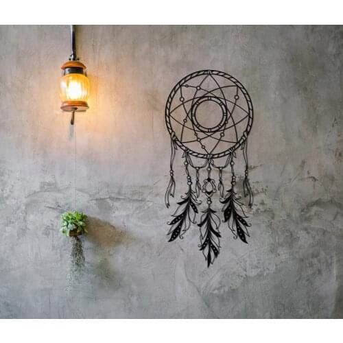 Dream Catcher, Metal Wall Art, Wall Decor, Large Wall Art, Wall Hanging, Housewarming Gift, Bedroom Decor, Boho Decor, Art Deco