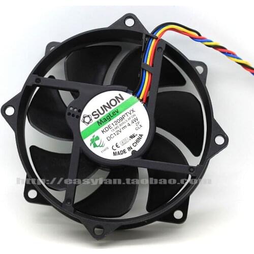 Brand new SUNON KDE1209PTVX 9225 8cm 4PIN PWM cooling fan