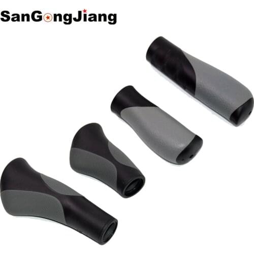 Bicycle Rubber Handlebar Grips Skid-Proof Comfortable horn handle cover balance road Cycling Folding/Mountain Bike MTB BMX Grips