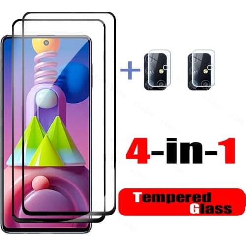 Protective glass for Samsung Galaxy M51 Tempered Glass for Samsung Galaxy M 51 31 12 62 42 5g Cameras lens glasses film xaomi