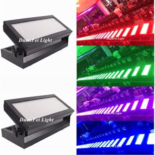 12lot high bright rgb led wash wall dj strobe light 1080x0.2w smd led strobe light infoor flood washer effect dmx512