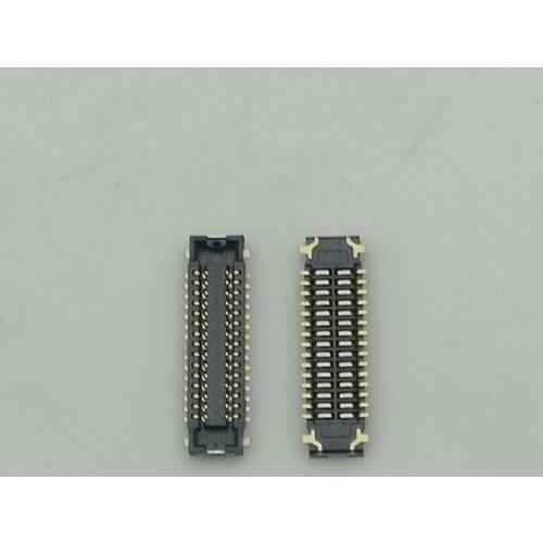 20pcs/lot New LCD display FPC Connector Port Plug for Asus Zenfone 2 ZE550ML ZE551ML Z00AD on mainboard/cable 30pin