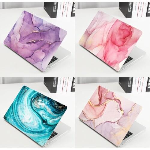 Laptop Case For Macbook Air Pro 11 12 13 15 16 Gold Marble Hard Cover for macbook air 13 M1 funda a2337 a2179 a1466 a2289 a2338