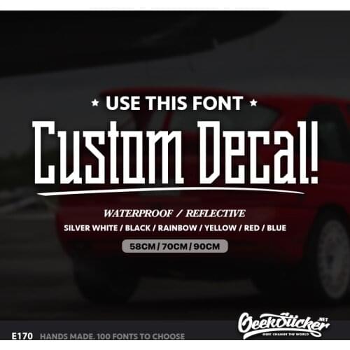 Customizati Loweredlifestyle Waterproof Auto Car Front Window Windshield Decal Reflective Sticker For Mazda Toyota BMW VW Honda