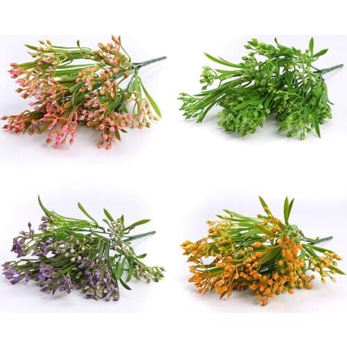 Gypsophila flower Stars Plastic artificial baby breath gypsophila for Wedding Decoration