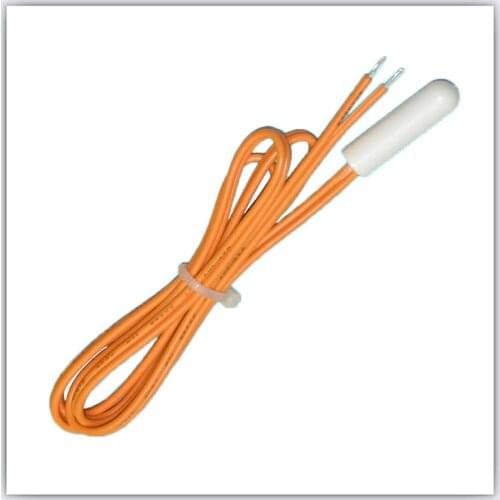 10K refrigerator round head temperature sensor probe for LG/ Midea/ Meiling universal fridge freezer ice box spare parts