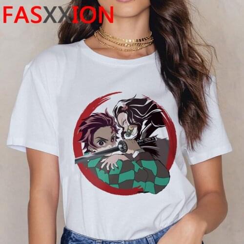 Demon Slayer Kimetsu No Yaiba t shirt clothes male grunge streetwear plus size tshirt t-shirt graphic tees women streetwear