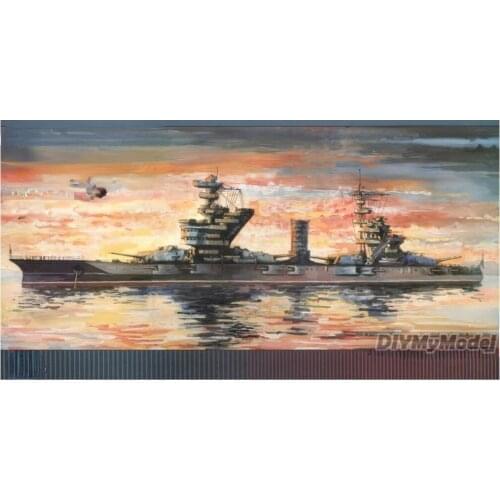 DIYMyModeI Soviet battleship Gangu super class Paris Commune DIY Handcraft Paper Model Kit HandmadeToy Puzzles Gift Movie prop